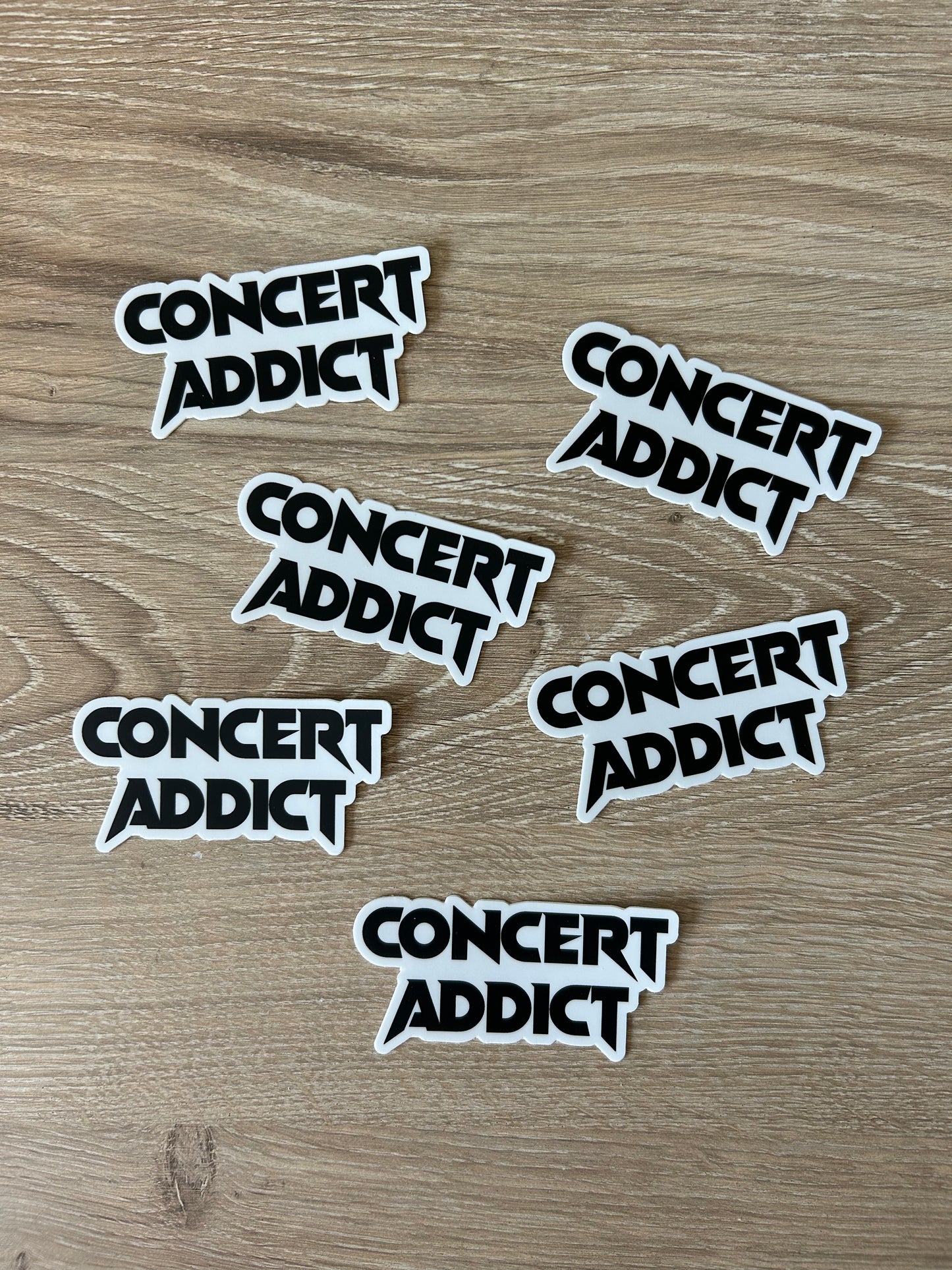 Concert Addict Sticker